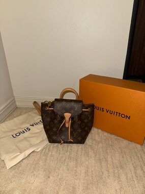 Louis Vuitton Monogram Mini Backpack with Vachetta Trim